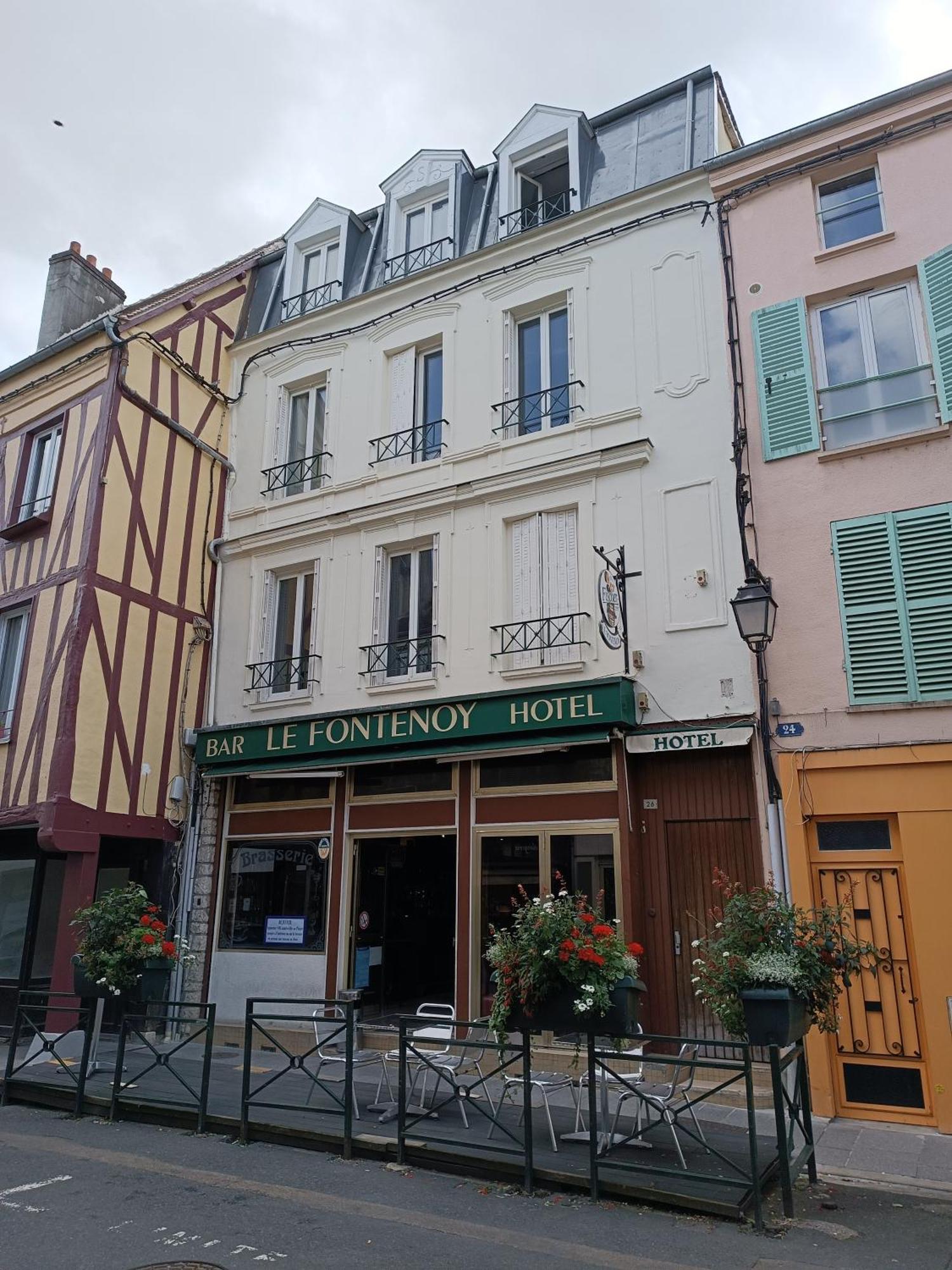 Hotel Le Fontenoy Provins Exterior foto